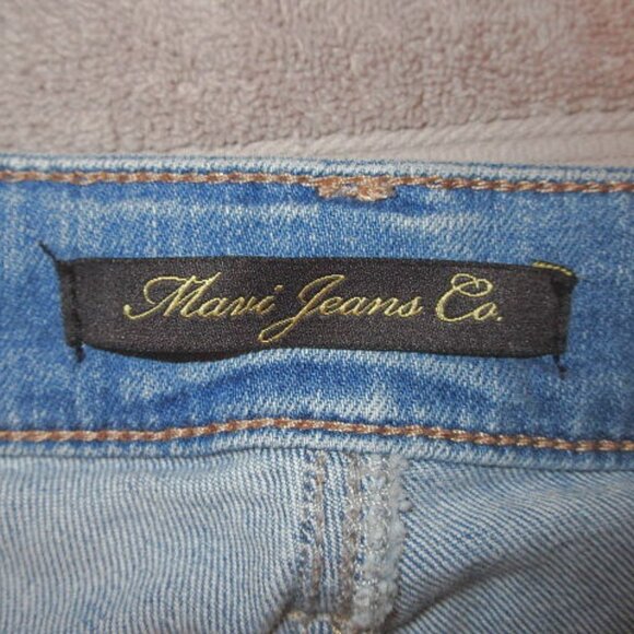 Mavi Karly Mid Rise Bermuda Shorts Women's Size 29 Stretch Denim Mid Rise Jorts - Picture 6 of 12